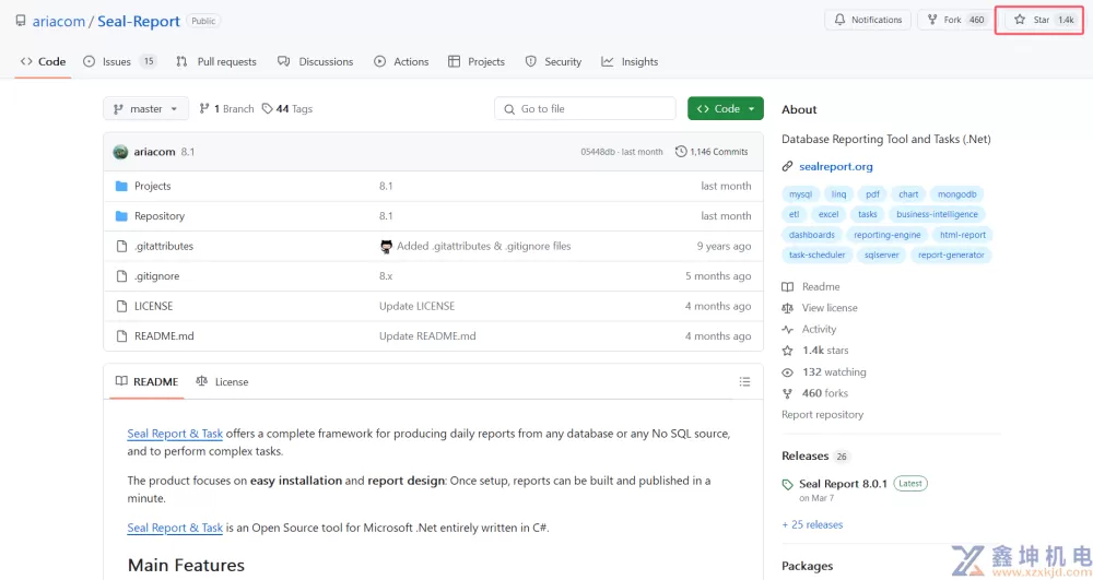 .NET 开源报表神器 Seal-Report 