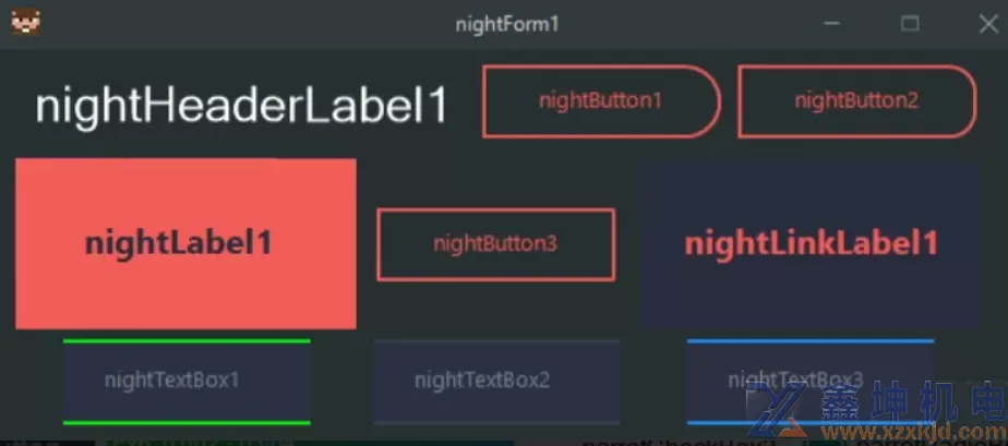 NET 多版本兼容的精美 WinForm UI控件库 (pic14)