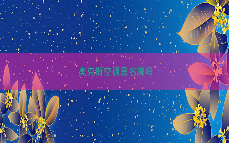 奥克斯空调是名牌吗(pic1)