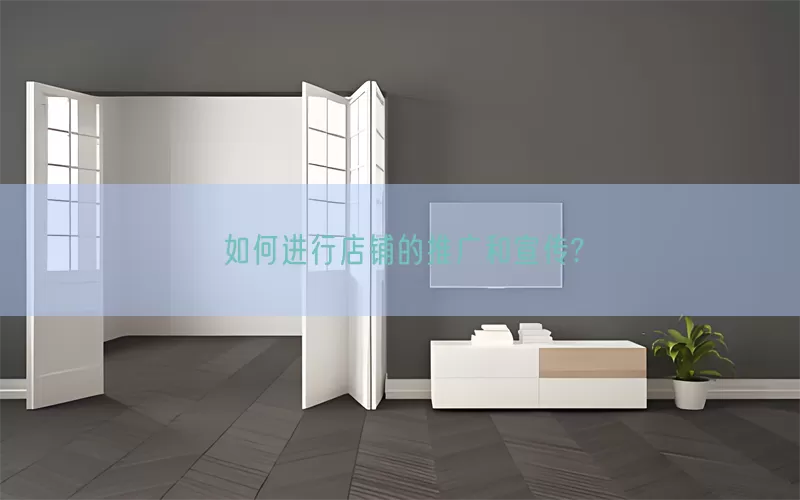 如何进行店铺的推广和宣传?(pic1)