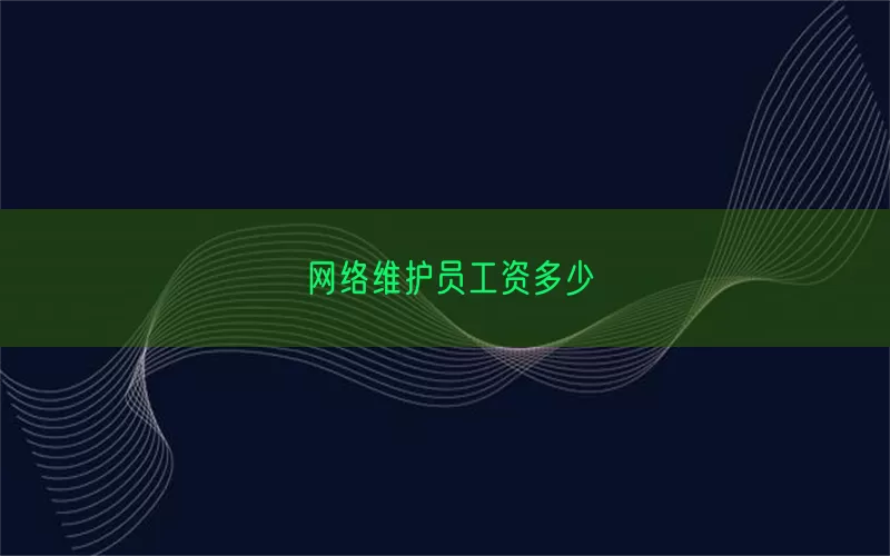 网络维护员工资多少(pic1)