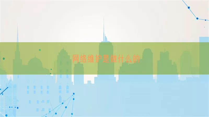 网络维护是做什么的(pic1)