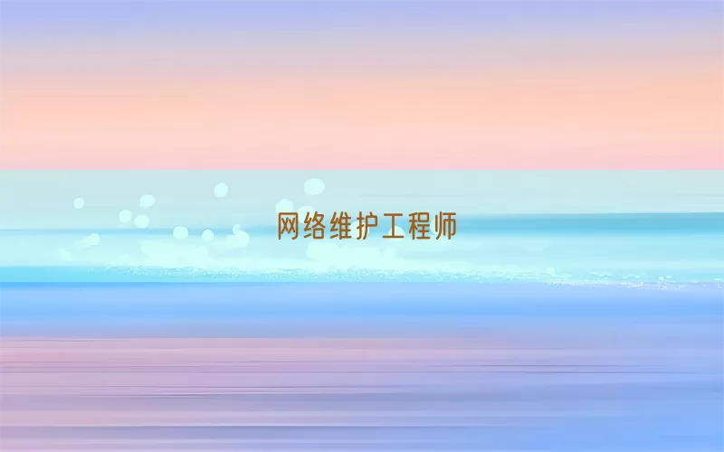 网络维护工程师(pic1)