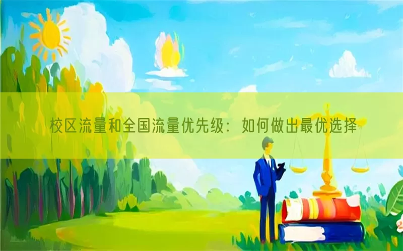 校区流量和全国流量优先级：如何做出最优选择(pic1)