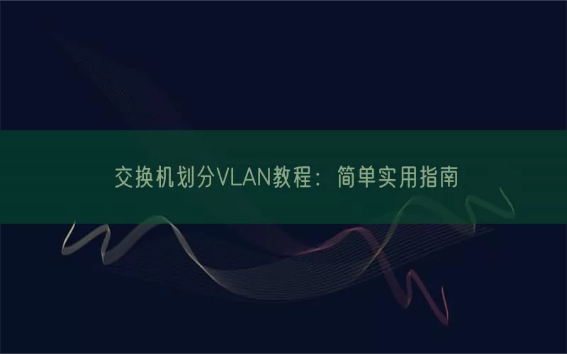 交换机划分VLAN教程：简单实用指南