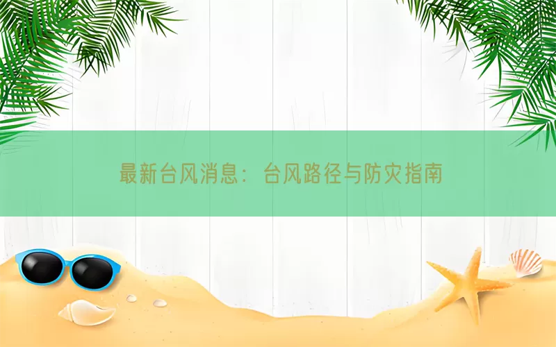 最新台风消息：台风路径与防灾指南