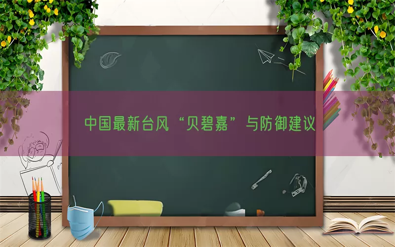 中国最新台风“贝碧嘉”与防御建议