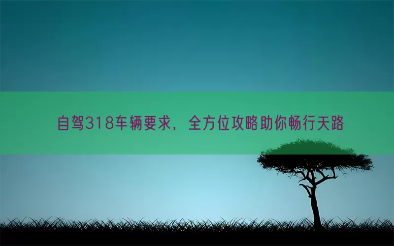 自驾318车辆要求，全方位攻略助你畅行天路