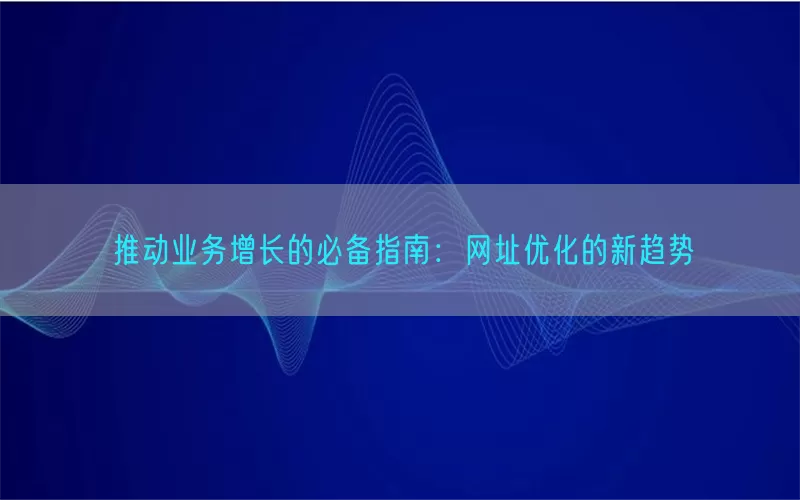 推动业务增长的必备指南：网址优化的新趋势