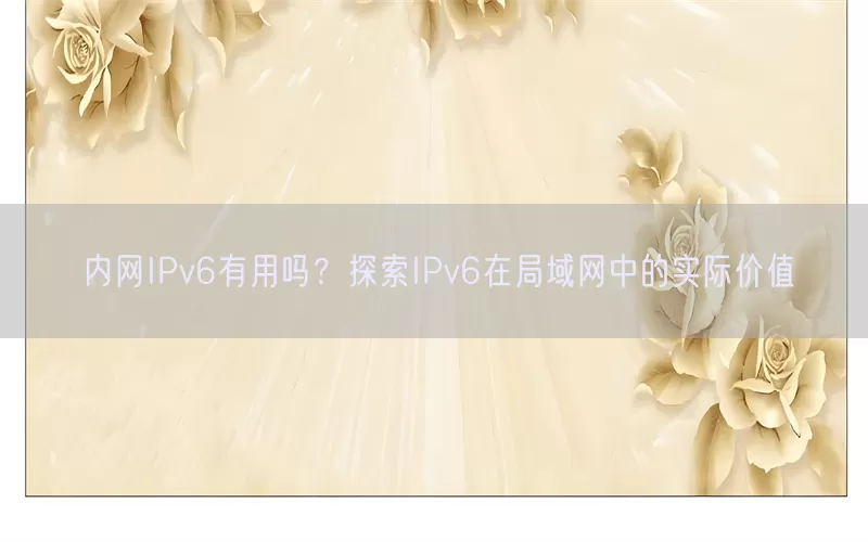 内网IPv6有用吗？探索IPv6在局域网中的实际价值