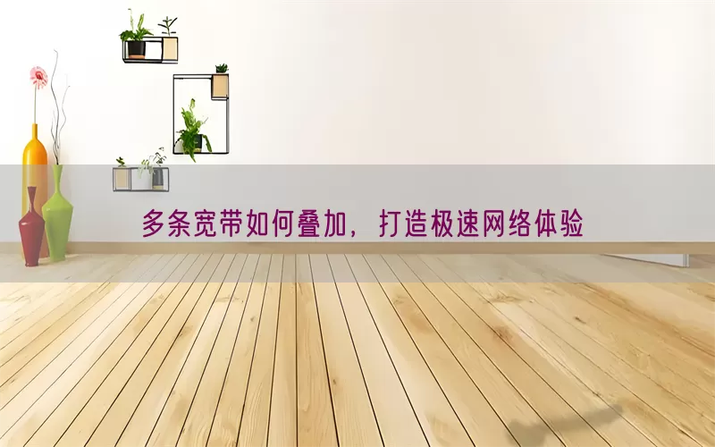 多条宽带如何叠加，打造极速网络体验(pic1)