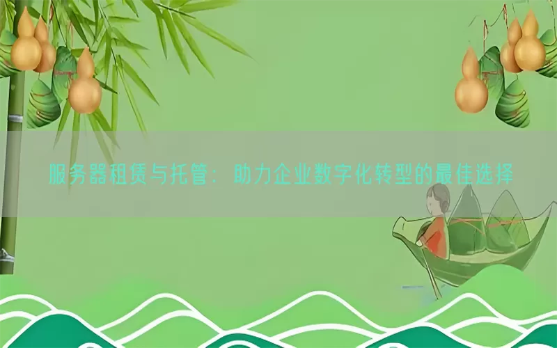 服务器租赁与托管：助力企业数字化转型的最佳选择