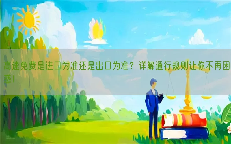 高速免费是进口为准还是出口为准？详解通行规则让你不再困惑！