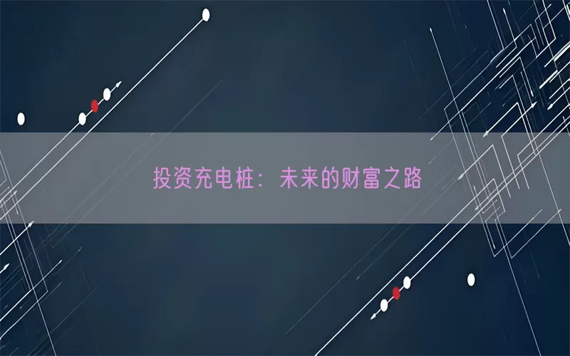 投资充电桩：未来的财富之路(pic1)