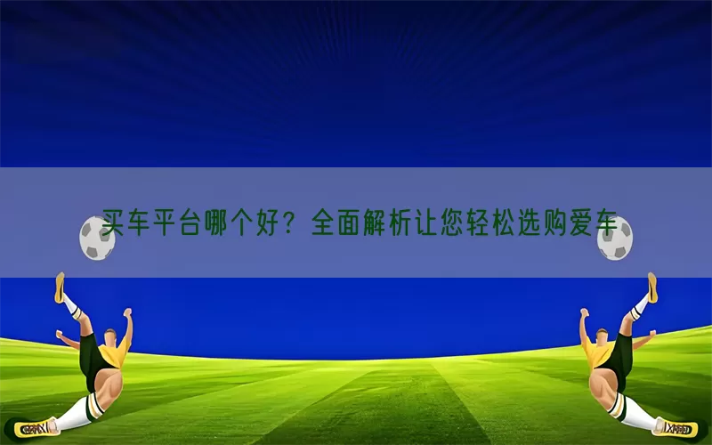 买车平台哪个好？全面解析让您轻松选购爱车(pic1)