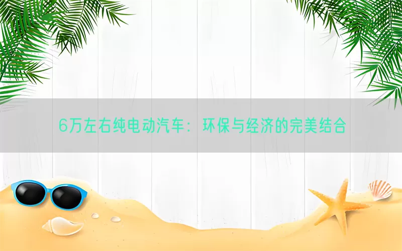 6万左右纯电动汽车：环保与经济的完美结合(pic1)