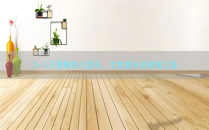 3-5万预算的小型车，女性购车的明智之选(pic1)