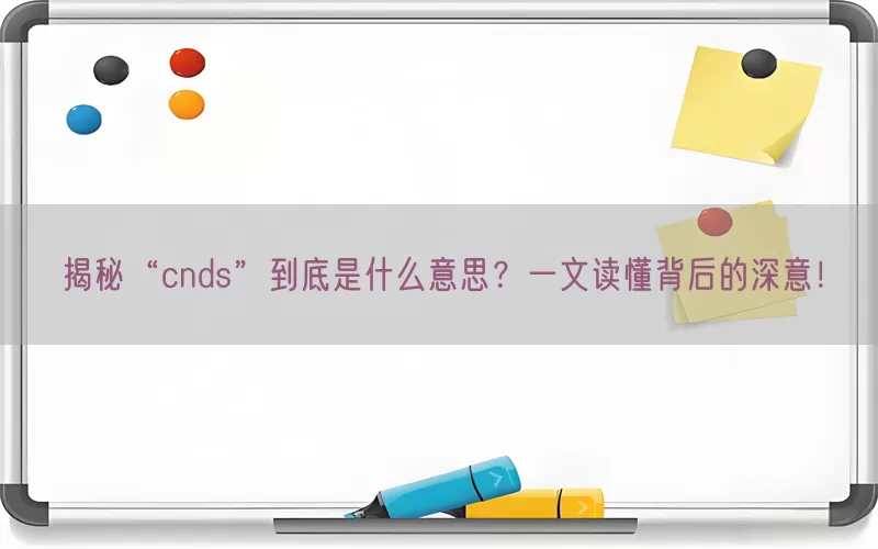 揭秘“cnds”到底是什么意思？一文读懂背后的深意！(pic1)