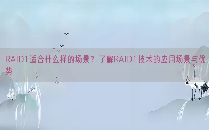 RAID1适合什么样的场景？了解RAID1技术的应用场景与优势(pic1)