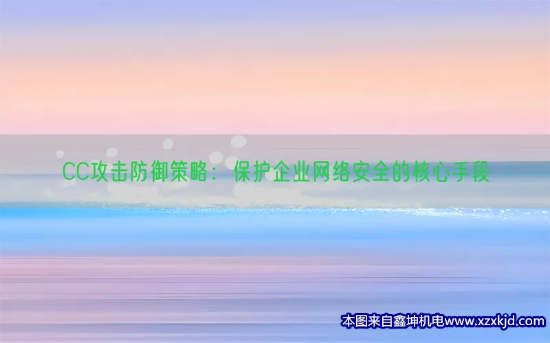 CC攻击防御策略：保护企业网络安全的核心手段(pic1)
