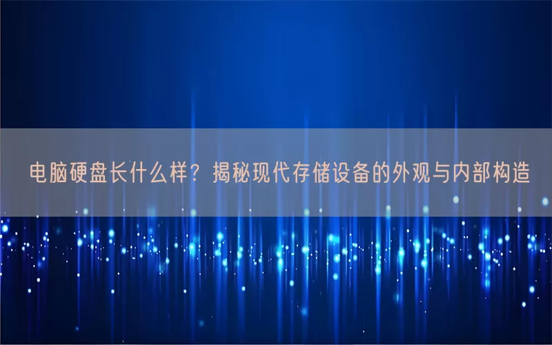电脑硬盘长什么样？揭秘现代存储设备的外观与内部构造
