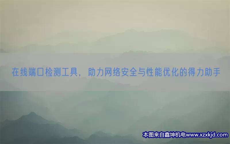 在线端口检测工具，助力网络安全与性能优化的得力助手(pic1)
