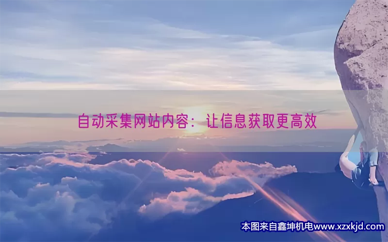 自动采集网站内容：让信息获取更高效(pic1)
