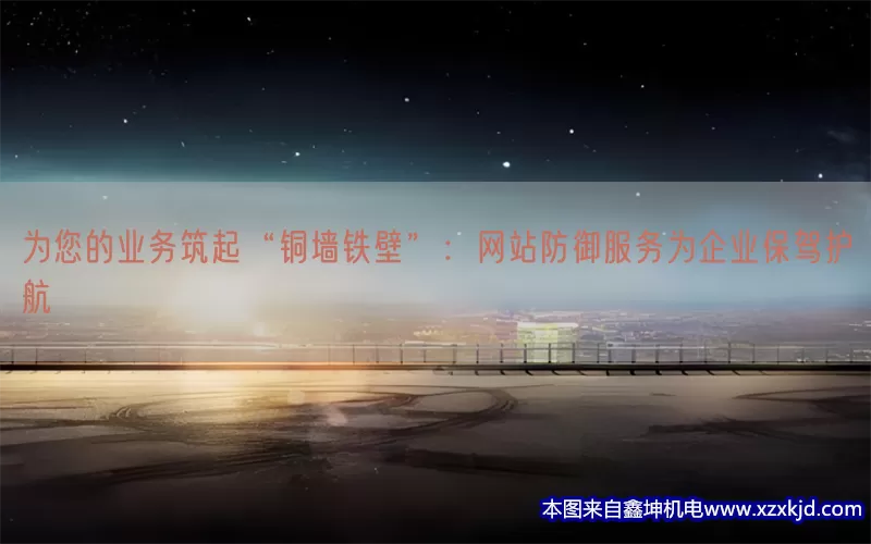为您的业务筑起“铜墙铁壁”：网站防御服务为企业保驾护航(pic1)