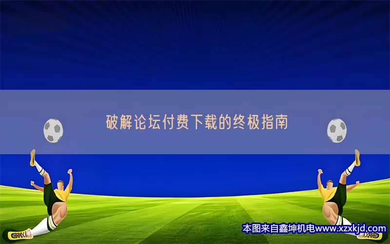 破解论坛付费下载的终极指南(pic1)