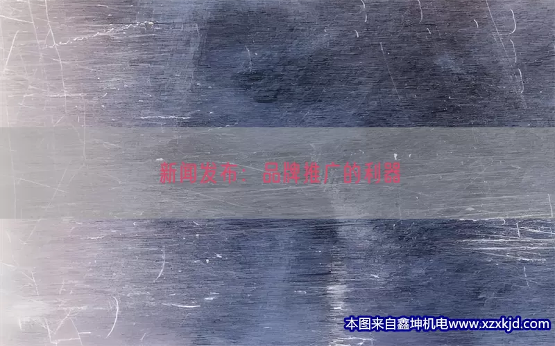 新闻发布：品牌推广的利器(pic1)