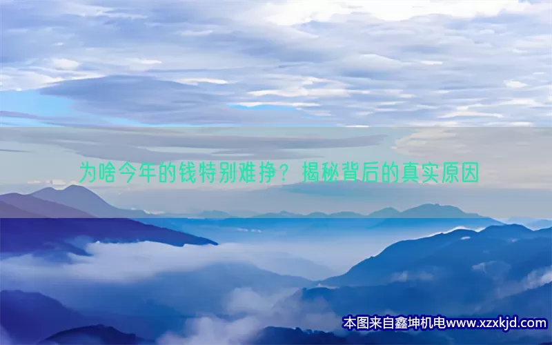 为啥今年的钱特别难挣？揭秘背后的真实原因(pic1)
