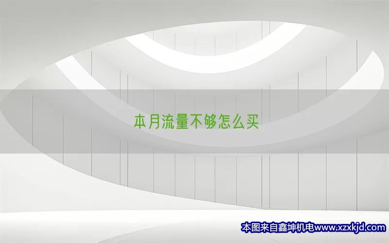 本月流量不够怎么买(pic1)