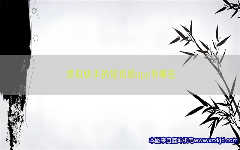 类似快手的短视频app有哪些(pic1)