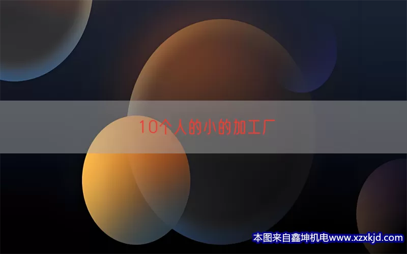 10个人的小的加工厂(pic1)