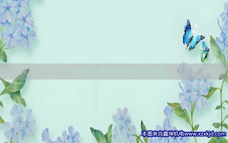 一到两人的小型加工厂加盟(pic1)