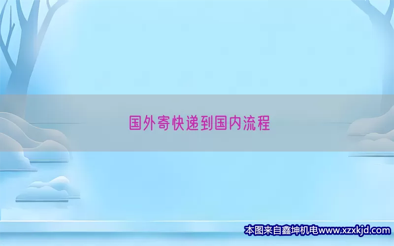 国外寄快递到国内流程(pic1)
