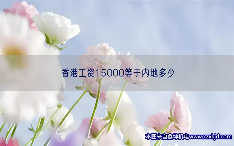 香港工资15000等于内地多少(pic1)