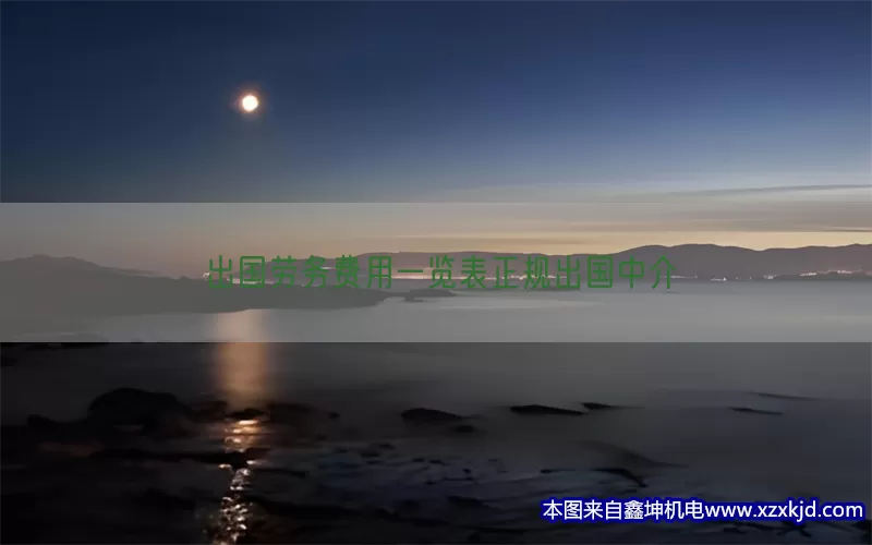出国劳务费用一览表正规出国中介(pic1)