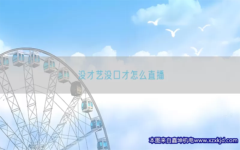 没才艺没口才怎么直播(pic1)