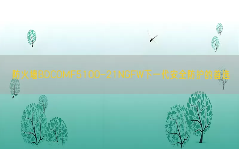 防火墙BDCOMF5100-21NGFW下一代安全防护的首选