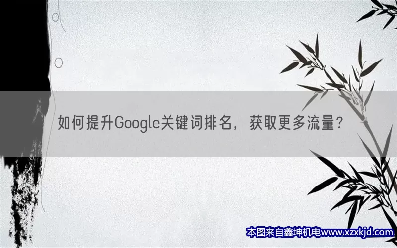 如何提升Google关键词排名，获取更多流量？(pic1)
