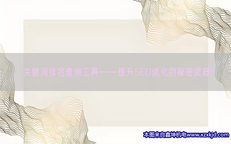 关键词排名查询工具——提升SEO优化的秘密武器(pic1)