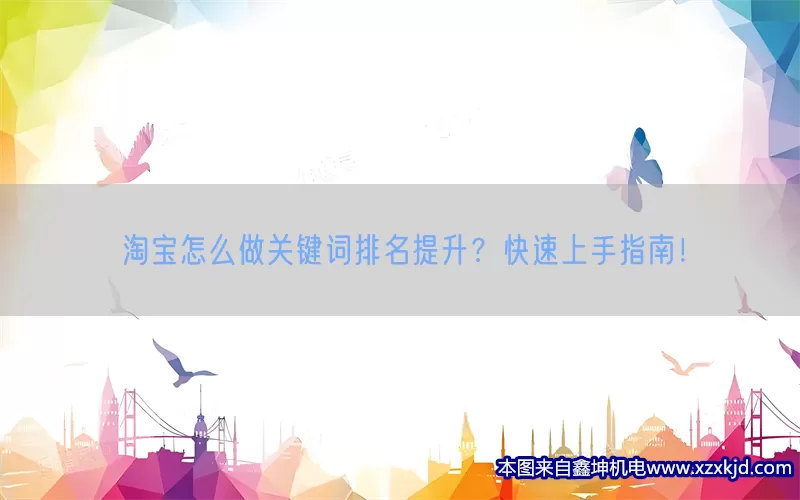 淘宝怎么做关键词排名提升？快速上手指南！(pic1)