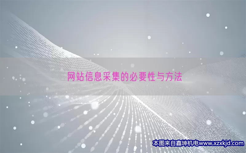网站信息采集的必要性与方法(pic1)