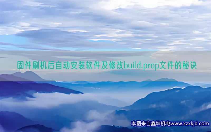 固件刷机后自动安装软件及修改build.prop文件的秘诀(pic1)