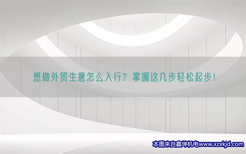 想做外贸生意怎么入行？掌握这几步轻松起步！(pic1)