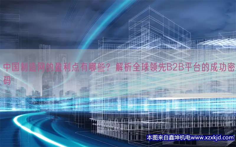 中国制造网的盈利点有哪些？解析全球领先B2B平台的成功密码(pic1)
