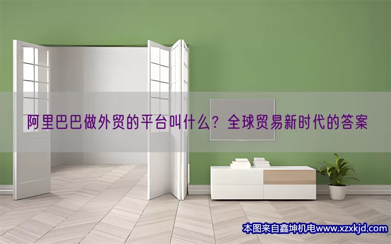 阿里巴巴做外贸的平台叫什么？全球贸易新时代的答案(pic1)