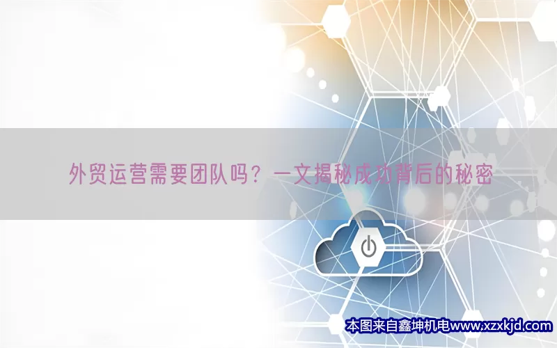 外贸运营需要团队吗？一文揭秘成功背后的秘密(pic1)