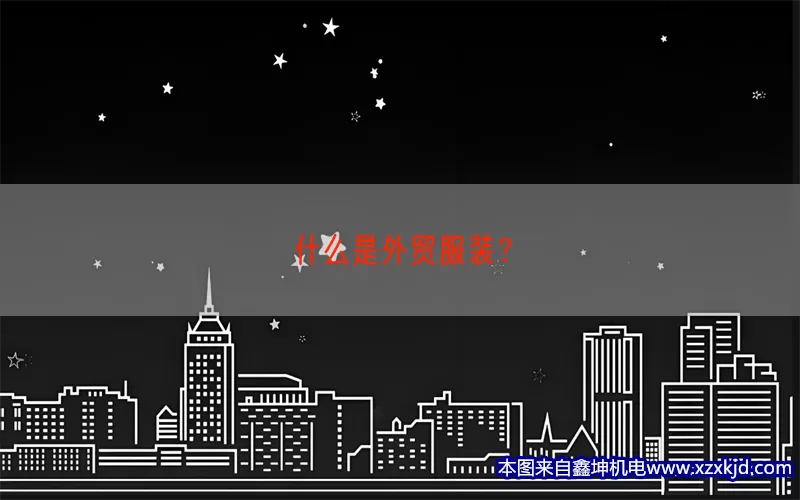 什么是外贸服装？(pic1)